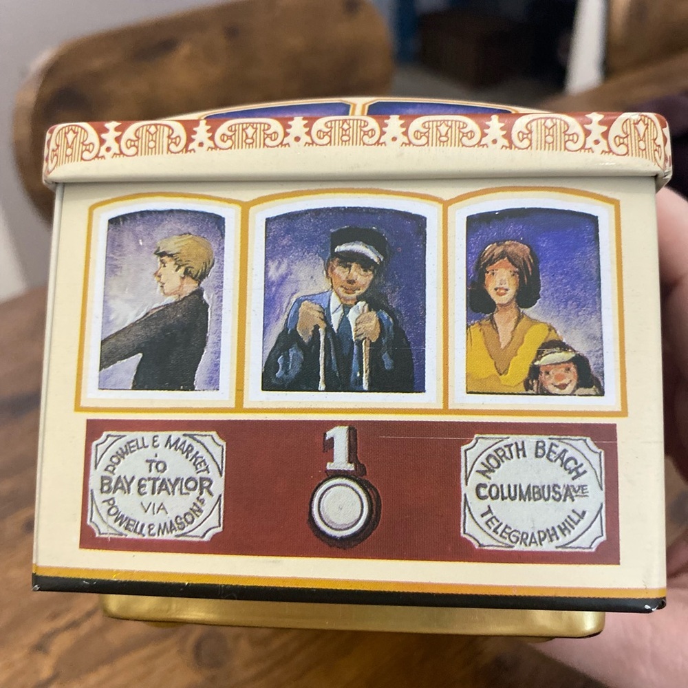 Vintage San Francisco Cable Car Collector Tin - Picture 6 of 10